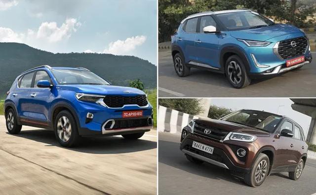 The 2021 carandbike Awards are just around the corner. And one of the most exciting categories for cars is the subcompact SUV of the year. The cars nominated in this category are the Kia Sonet, Nissan Magnite and the Toyota Urban Cruiser.