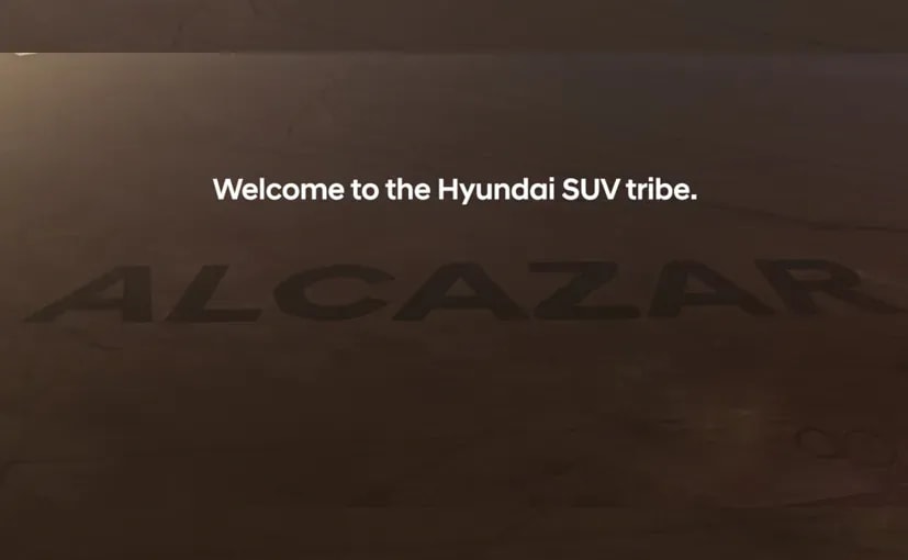 Hyundai Teases Alcazar Three-Row SUV; Launch In June Hyundai Teases Alcazar Three-Row SUV; Launch In June