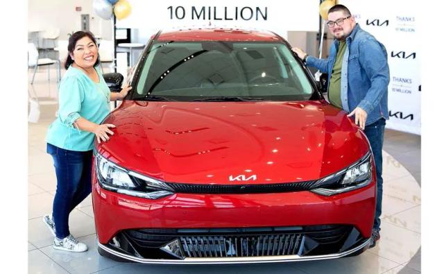 Kia America sold its 10 millionth unit since sales first commenced in 1993.