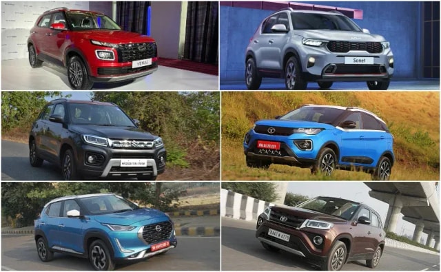 2022 Hyundai Venue Facelift vs Rivals: Price Comparison 2022 Hyundai Venue Facelift vs Rivals: Price Comparison