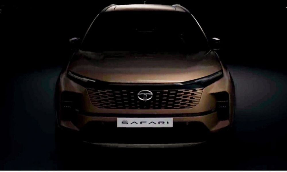 Tata Safari Facelift Showcased In Official Video; Bookings Open October 6 Tata Safari Facelift Showcased In Official Video; Bookings Open October 6