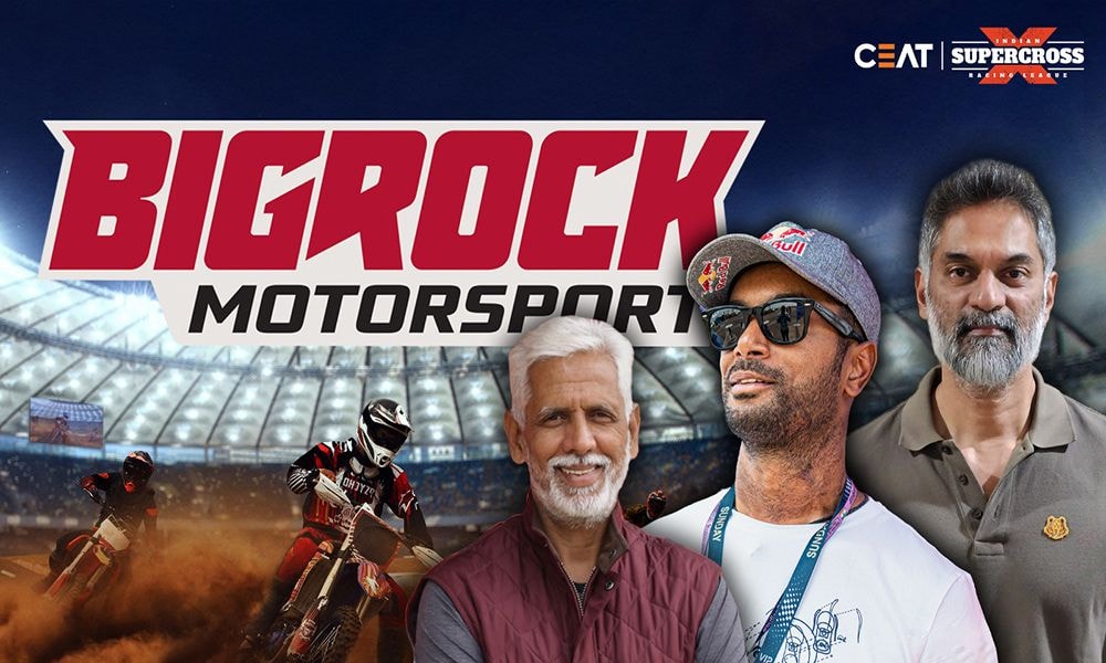 C.S. Santosh, N. Gautam, And Uday Shankar Acquire BigRock Motorsport In CEAT Supercross Racing League C.S. Santosh, N. Gautam, And Uday Shankar Acquire BigRock Motorsport In CEAT Supercross Racing League