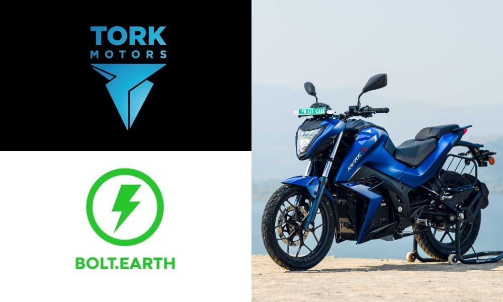Tork Motors Partners With Bolt.Earth To Expand EV Charging Infrastructure For Its Customers Tork Motors Partners With Bolt.Earth To Expand EV Charging Infrastructure For Its Customers