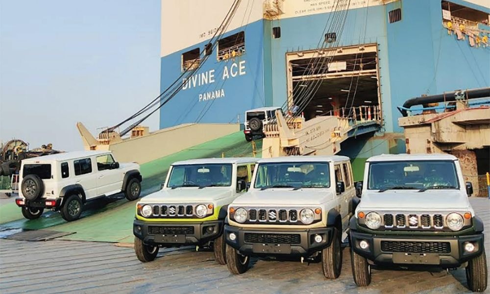 Maruti Suzuki Jimny 5-Door Exports Commence From India Maruti Suzuki Jimny 5-Door Exports Commence From India