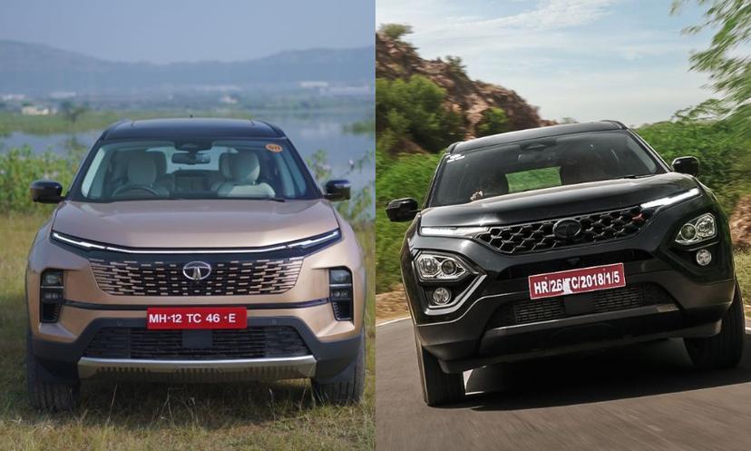 Tata Safari Facelift: Old vs New