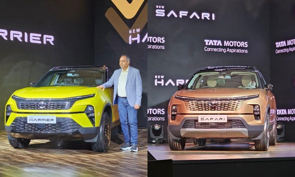 Tata Harrier, Safari Facelift Launched; Prices Start At Rs 15.49 Lakh And Rs 16.19 Lakh Respectively Tata Harrier, Safari Facelift Launched; Prices Start At Rs 15.49 Lakh And Rs 16.19 Lakh Respectively