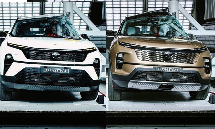 Tata Harrier Facelift, Safari Facelift Secure Five Stars In Global NCAP Crash Tests Tata Harrier Facelift, Safari Facelift Secure Five Stars In Global NCAP Crash Tests