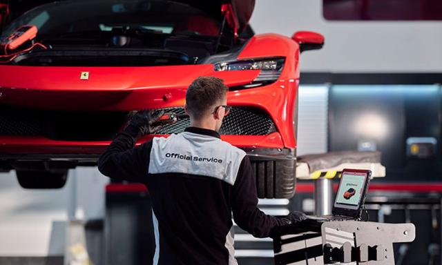 The certified pre-owned programme showcases a comprehensive and multi-layered inspection process