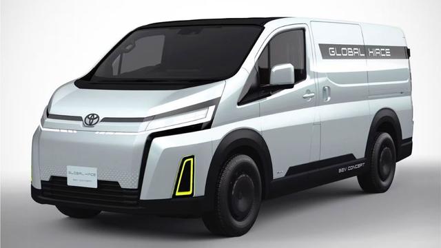 The Hiace BEV model was one among the many concepts showcased at the 2023 Japanese Mobility show by the Japanese manufacturer