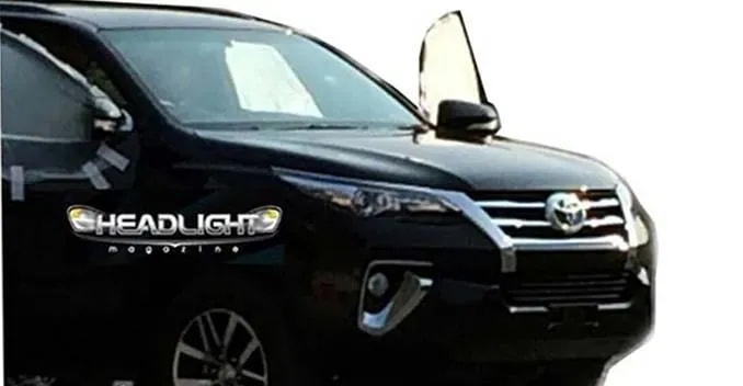 2016 Toyota Fortuner to Look Sleeker; Spy Pictures Revealed 2016 Toyota Fortuner to Look Sleeker; Spy Pictures Revealed