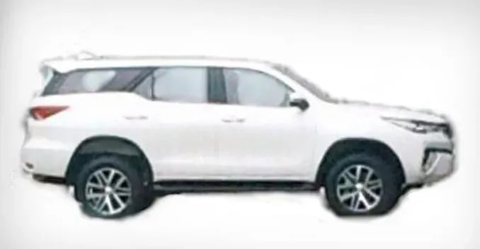 2016 Toyota Fortuner Side Profile Image Leaked 2016 Toyota Fortuner Side Profile Image Leaked