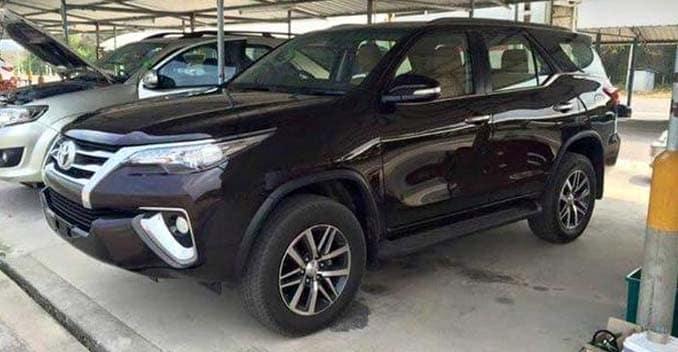 2016 Toyota Fortuner Pictures Leaked; To Be Revealed Soon