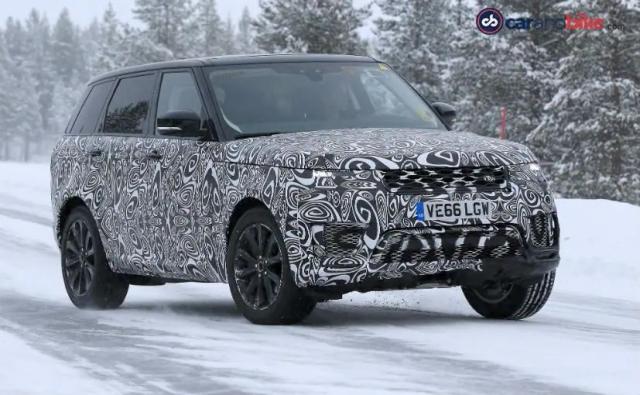 Land Rover will be looking to freshen up the front end of the SUV and try to give it a sportier, angular look so as to camouflage the bulk.