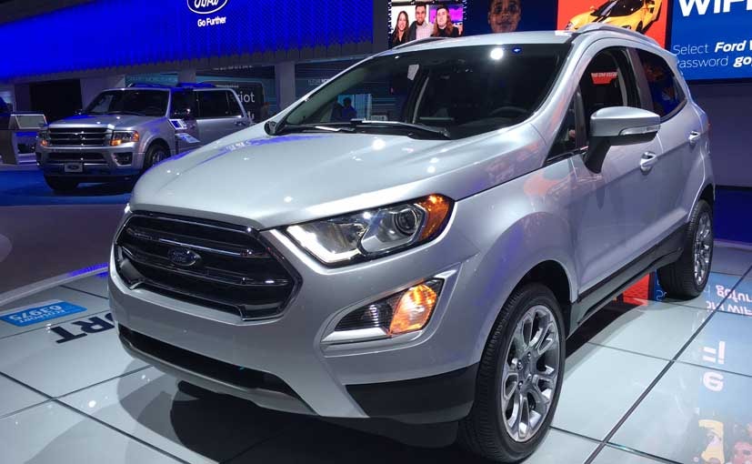 Ford EcoSport Facelift Spotted Testing In India Again Ford EcoSport Facelift Spotted Testing In India Again