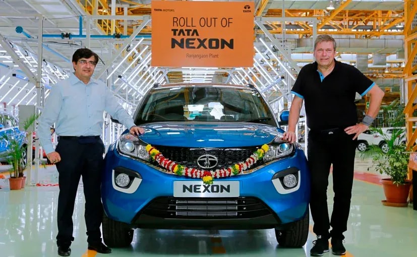 First Batch Of New Tata Nexon SUV Rolls Out Of Ranjangaon Plant First Batch Of New Tata Nexon SUV Rolls Out Of Ranjangaon Plant