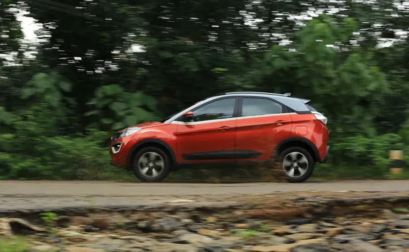 Tata Nexon Subcompact SUV With AMT Spied Tata Nexon Subcompact SUV With AMT Spied