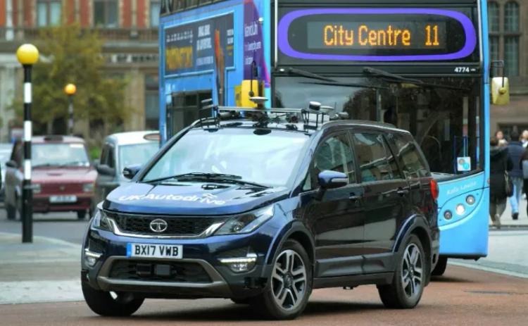 Autonomous Tata Hexa Starts On-Road Testing In The UK