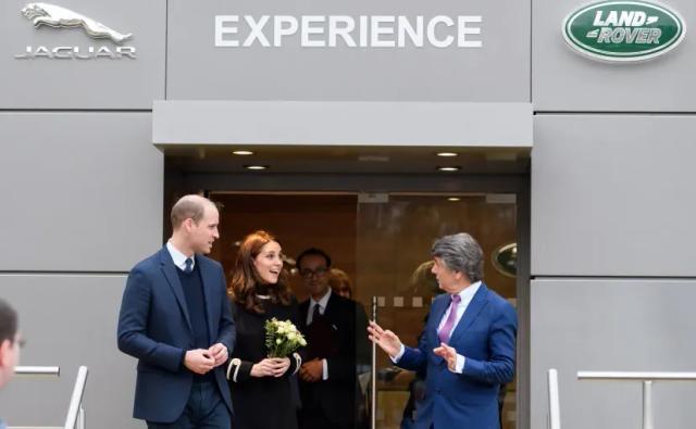Jaguar Land Rover welcomed the Duke and Duchess of Cambridge, Price William and Kate Middleton to its Solihull manufacturing plant. The Royal couple took a special tour of the &#163;2.5 billion Jaguar Land Rover facility.