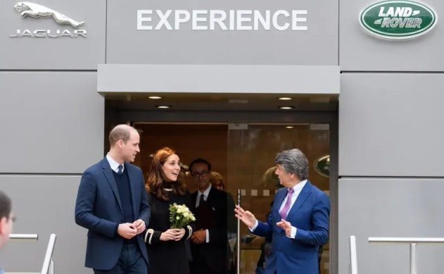 Royal Couple William And Kate Take A Tour Of JLR's Solihull Plant Royal Couple William And Kate Take A Tour Of JLR's Solihull Plant
