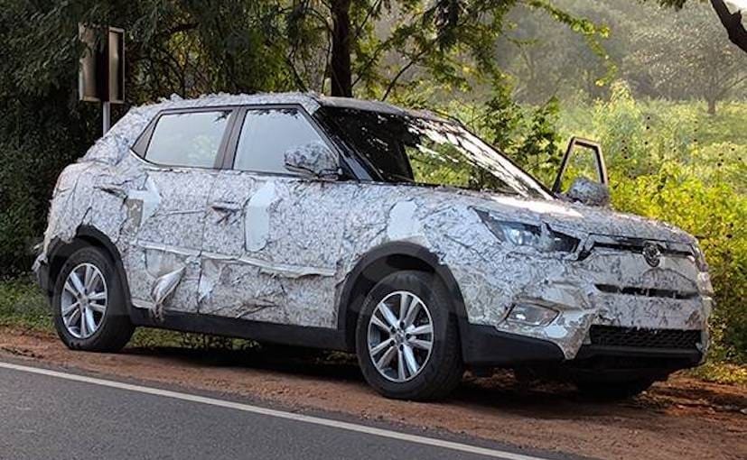 SsangYong Tivoli Based Mahindra S201 Compact SUV Spied Testing SsangYong Tivoli Based Mahindra S201 Compact SUV Spied Testing