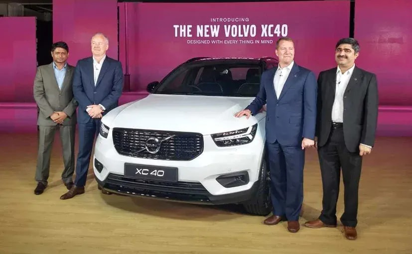 Volvo XC40 Launched In India; Priced At Rs. 39.90 lakh Volvo XC40 Launched In India; Priced At Rs. 39.90 lakh