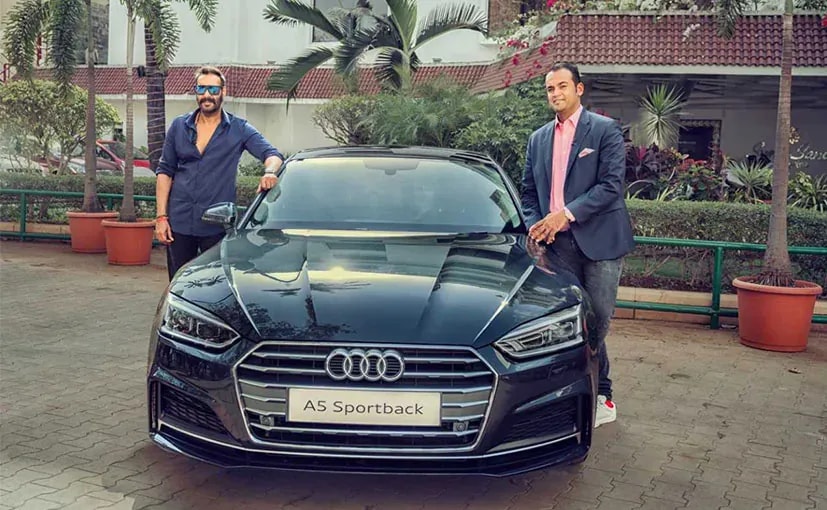 Actor Ajay Devgn Wins An Audi A5 Sportback Actor Ajay Devgn Wins An Audi A5 Sportback
