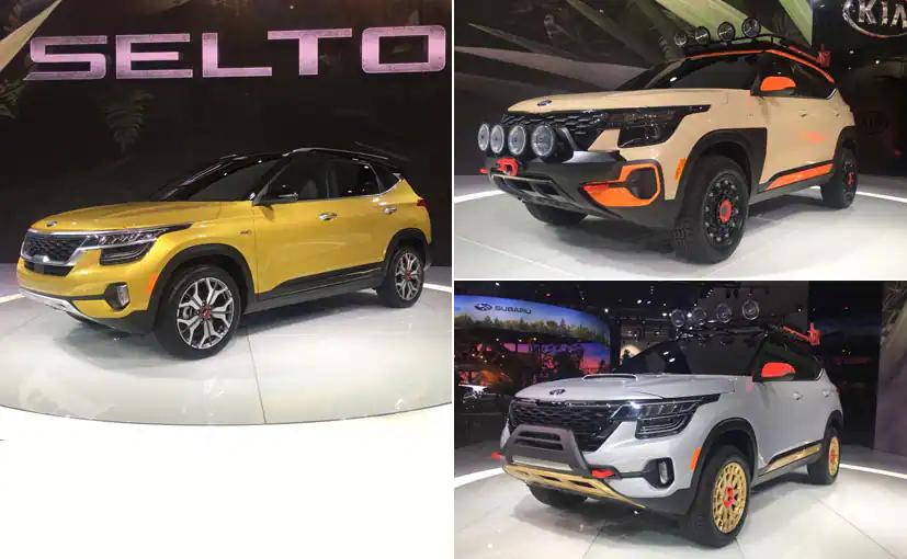 2019 LA Auto Show: Kia Seltos X-Line Concepts Showcased; Seltos SUV Makes US Debut