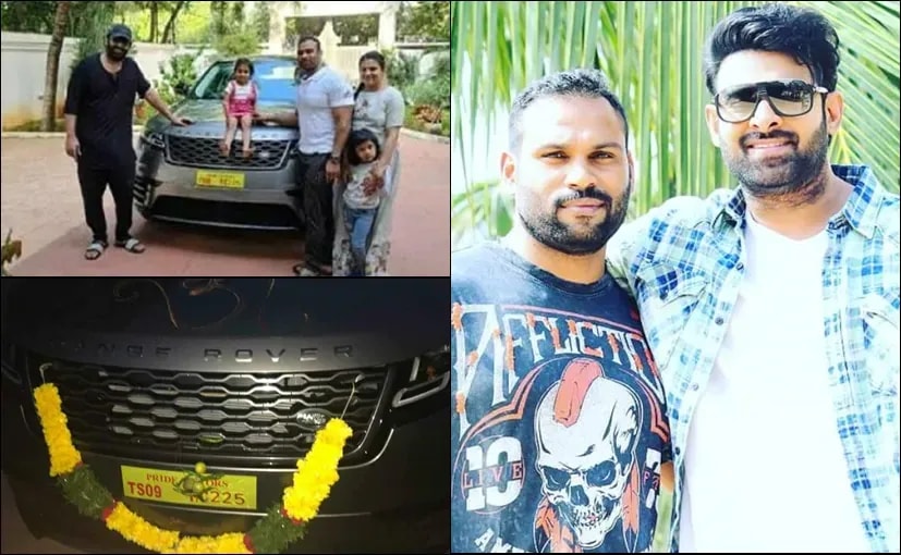 Baahubali Actor Prabhas Gifts His Gym Trainer A New Range Rover Velar SUV Baahubali Actor Prabhas Gifts His Gym Trainer A New Range Rover Velar SUV