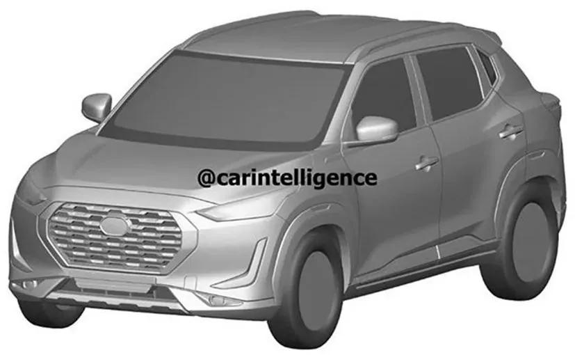 Nissan Magnite Subcompact SUV Patent Images Leaked