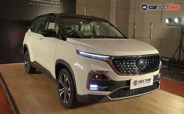 2021 MG Hector Facelift Launched In India; Prices Start At Rs. 12.89 Lakh