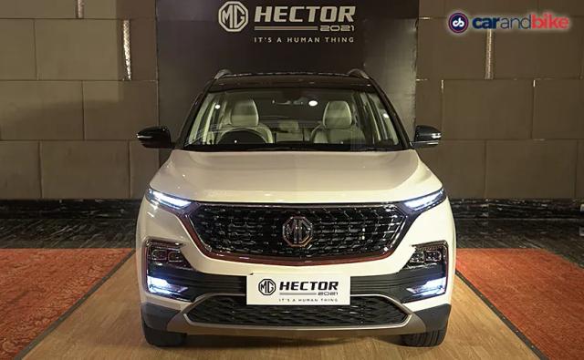 The 2021 MG Hector line-up will soon expand with the addition of the petrol CVT variant that will go on sale on February 11, 2021.