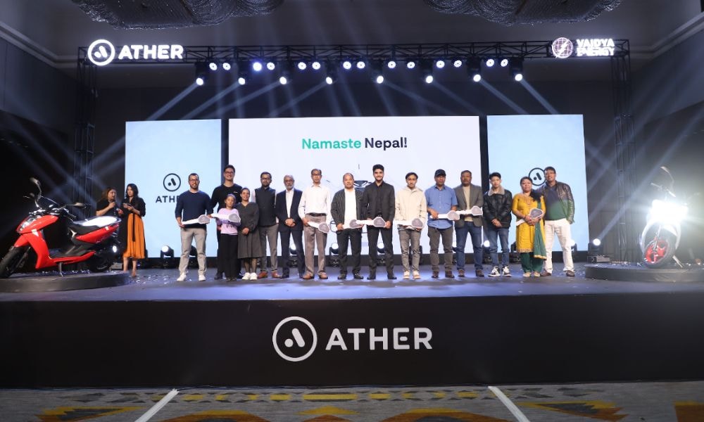 Ather Energy Begins International Ops With Inauguration Of First Retail Outlet In Nepal Ather Energy Begins International Ops With Inauguration Of First Retail Outlet In Nepal
