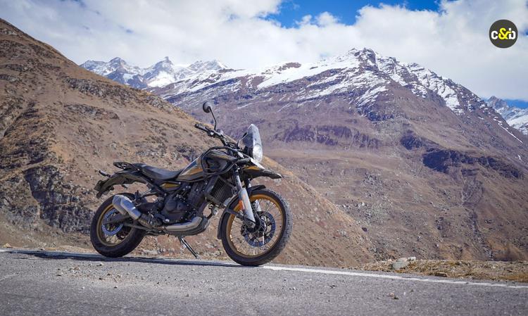 The all-new Royal Enfield Himalayan is a completely new motorcycle with a new engine, new chassis, and new features and electronics.
