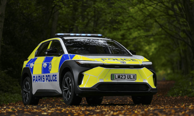 Electric Toyota bZ4X Joins The London Parks Police Fleet