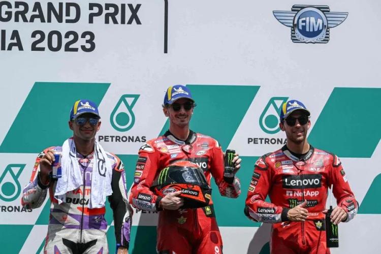 Bagnaia's return to pole position after a month was accompanied by dramatic moments, including counting rivals while riding through the pitlane.