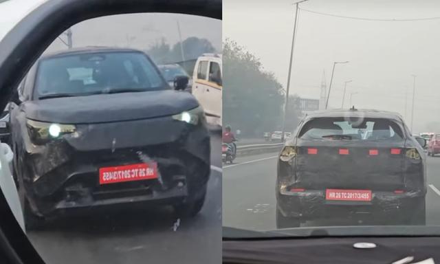 Maruti Suzuki EVX Spotted Testing In India