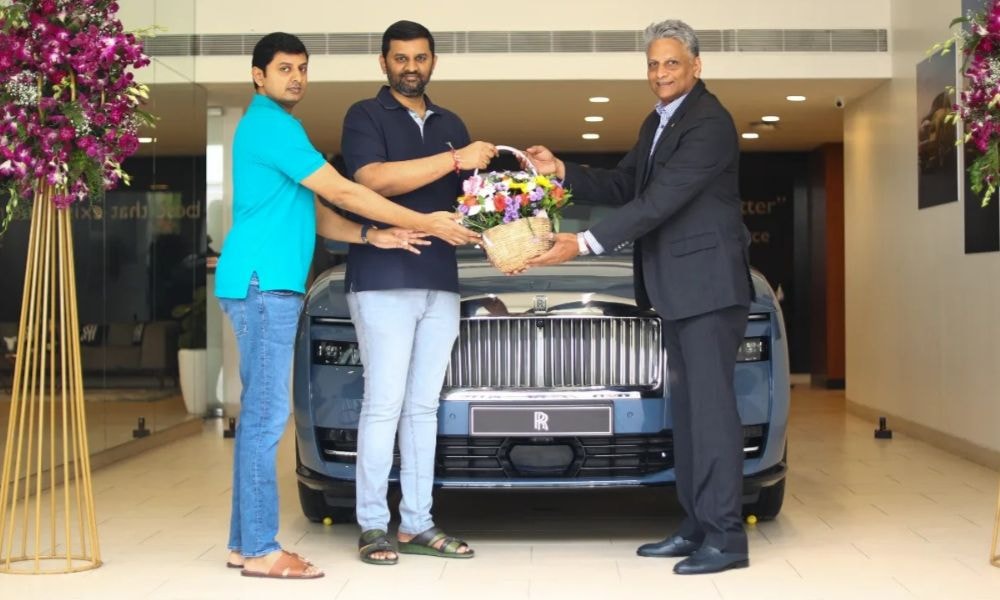 First All-Electric Rolls-Royce Spectre Delivered In India First All-Electric Rolls-Royce Spectre Delivered In India