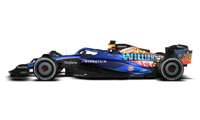 Williams Unveils Las Vegas Inspired Livery Ahead Of Race Weekend