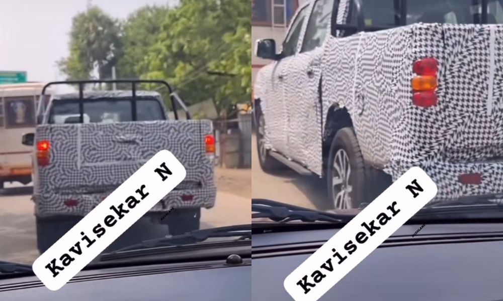 Mahindra Scorpio-N Pickup Truck Spotted Testing In India Mahindra Scorpio-N Pickup Truck Spotted Testing In India