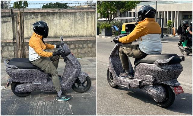 New Ather Energy Family Electric Scooter Spied Ahead Of 2024 Launch