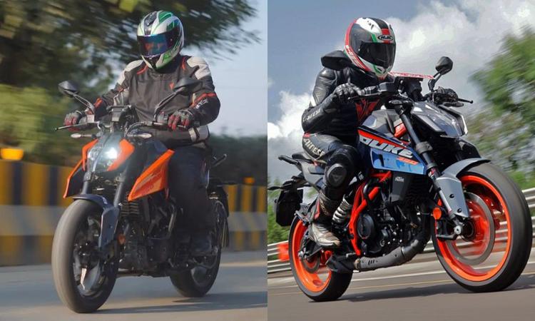 KTM’s range of 125cc to 390cc models is manufactured by Bajaj Auto