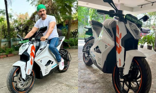 Actor Rohit Roy Adds Ultraviolette F77 Space Edition To His Garage 