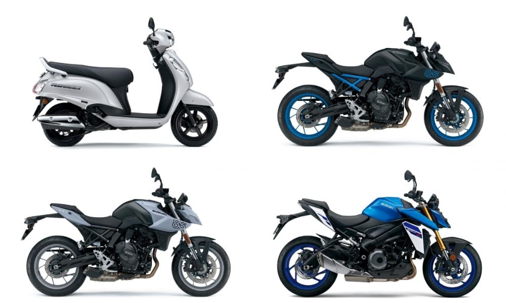 Suzuki Unveils New Color Schemes For Its International Two Wheeler Range Suzuki Unveils New Color Schemes For Its International Two Wheeler Range