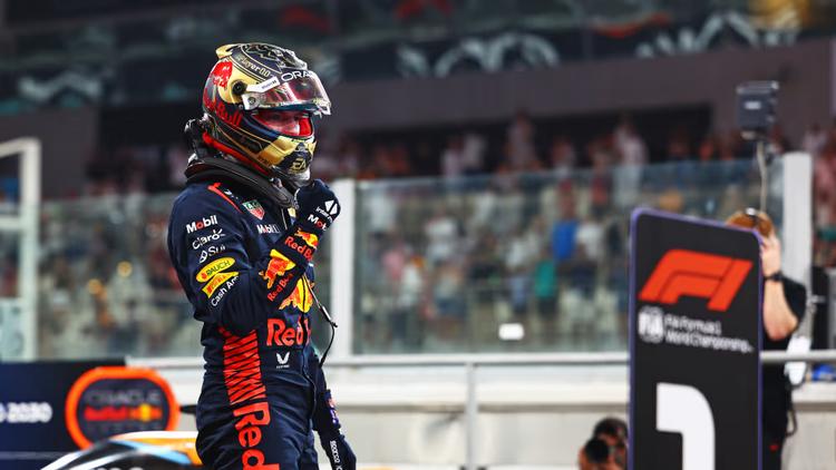 Abu Dhabi saw the three-time world champion claim his 12th pole position of the 2023 season in the final qualifying