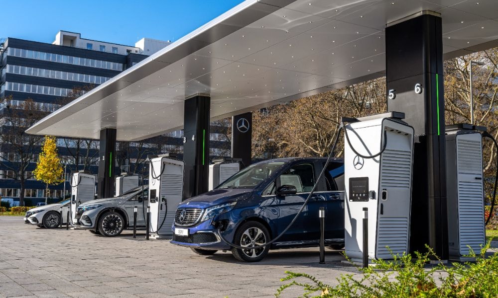 Mercedes-Benz Opens Its First European Charging Station In Germany Mercedes-Benz Opens Its First European Charging Station In Germany