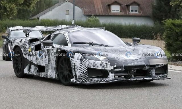 New Ferrari Hypercar ‘F250’ Spotted Testing; Likely To Come With A Hybrid Powertrain