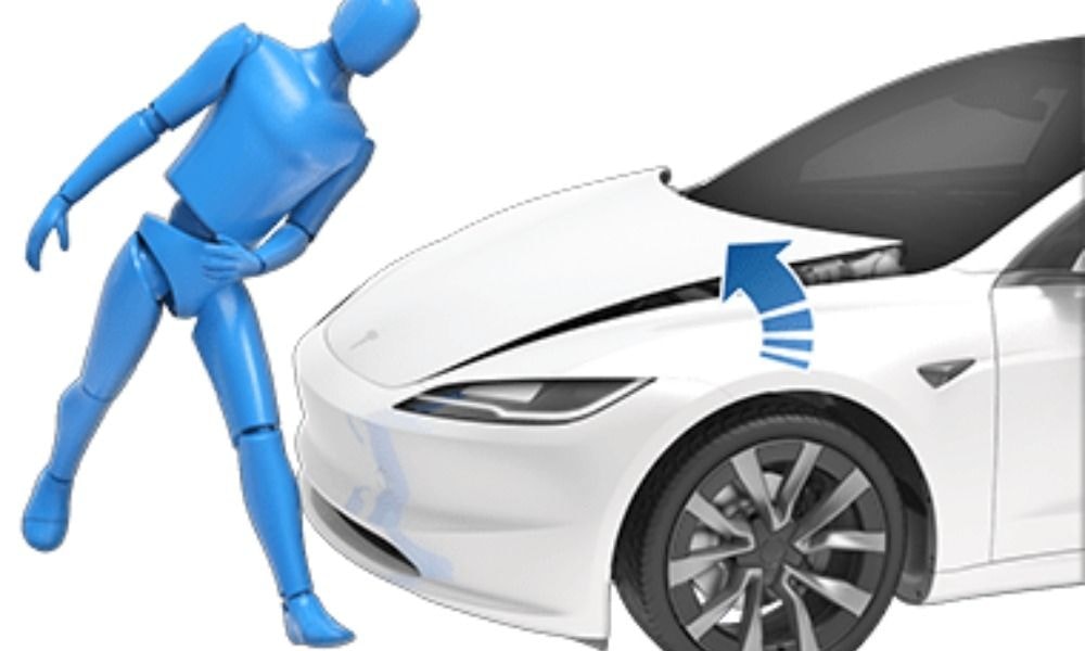 New Tesla Model 3 Highland Gets An Active Bonnet For Pedestrian Protection  New Tesla Model 3 Highland Gets An Active Bonnet For Pedestrian Protection