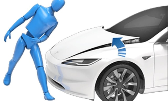 New Tesla Model 3 Highland Gets An Active Bonnet For Pedestrian Protection New Tesla Model 3 Highland Gets An Active Bonnet For Pedestrian Protection