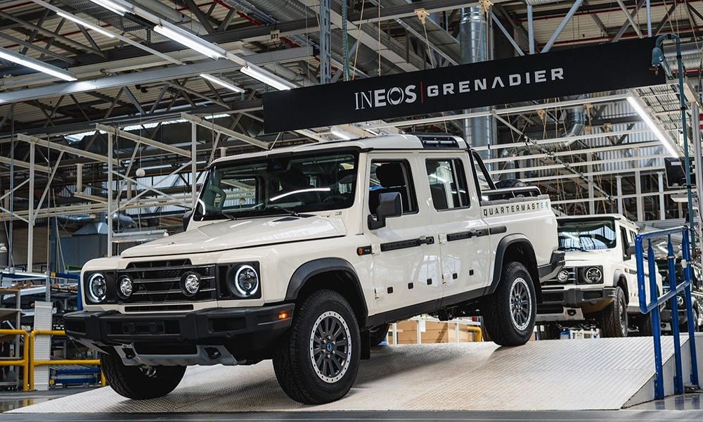 Ineos Automotive Commences Production Of Grenadier Quartermaster Pick-Up Ineos Automotive Commences Production Of Grenadier Quartermaster Pick-Up