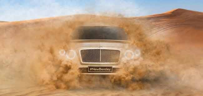 Bentley teases new SUV Bentley teases new SUV